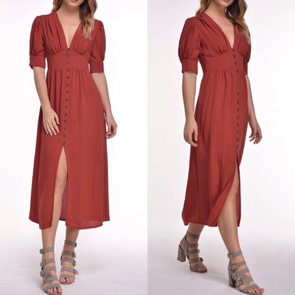 ✨Classy Button Up Dress 👗
